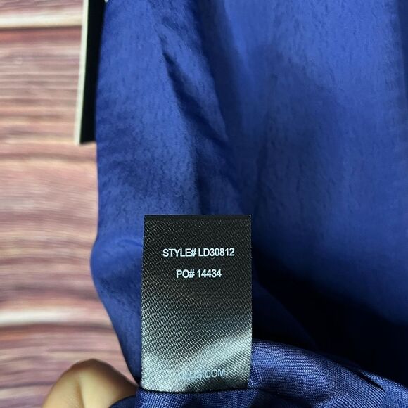 NWT Lulus Navy Blue Open Back Dress. Size X-Small. - Picture 3 of 9